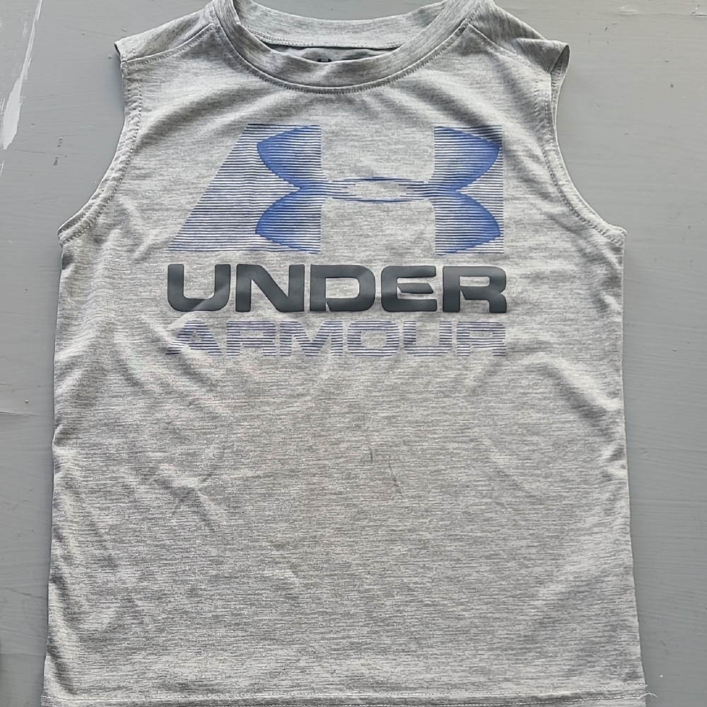 Under Armour Kids Gray Sleeveless Top